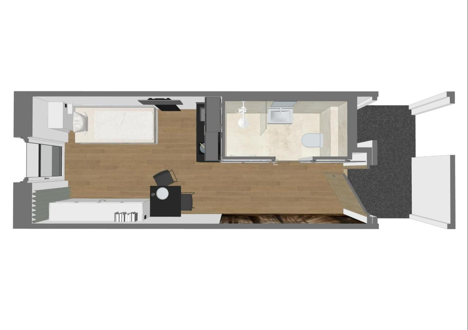 Timber One Boardinghouse Dorfen Aparthotel Exterior photo
